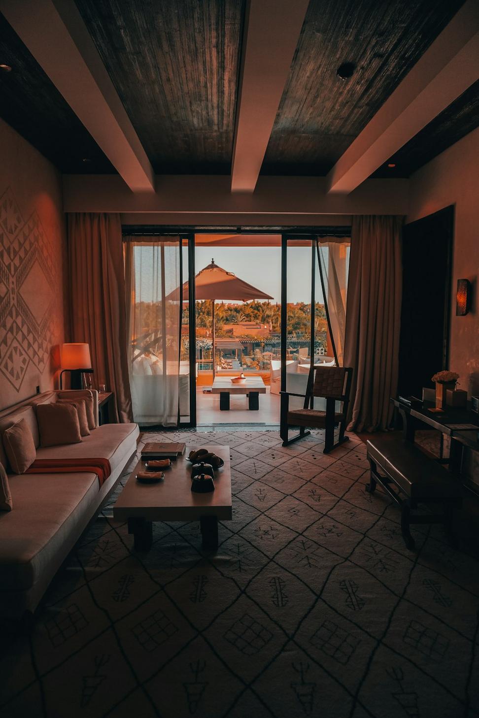 Mountain view from suite
